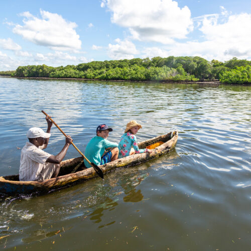 Kenya Coast · Mangrove Canoe